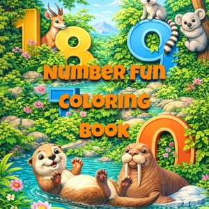 Number Fun Coloring Book