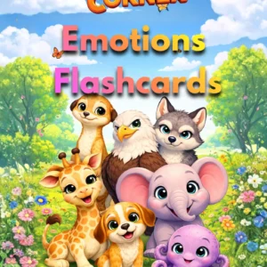 CRITTER CORNER EMOTIONS FLASHCARDS