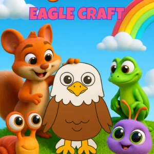 CRITTER CORNER EDDIE EAGLE PAPER CRAFT