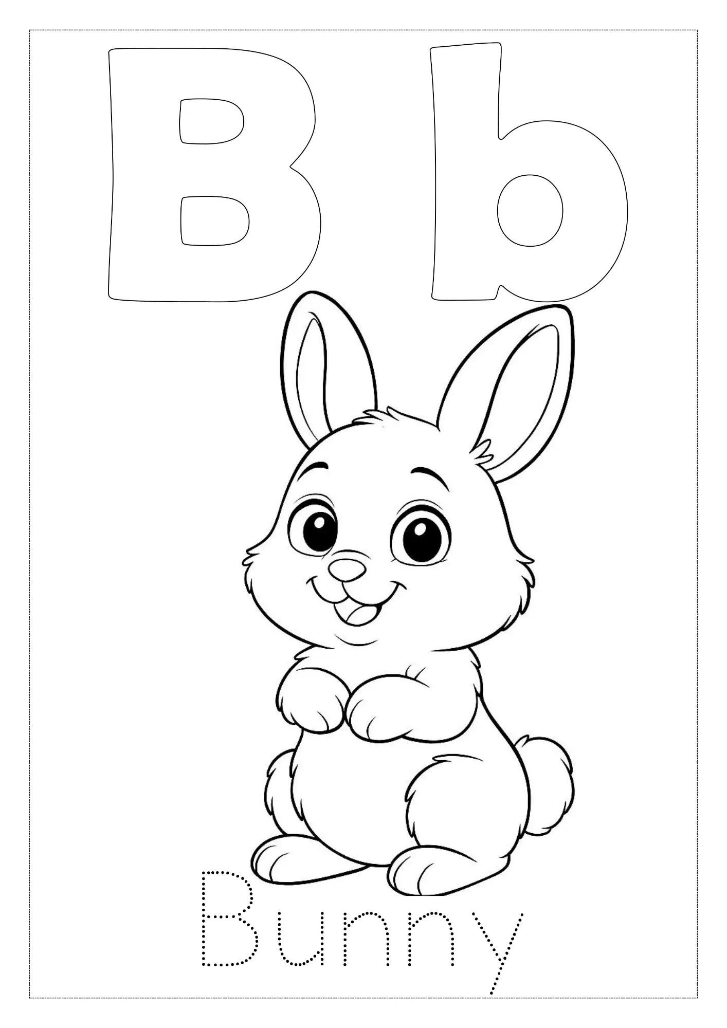 Animal Alphabet Coloring Book - Image 4