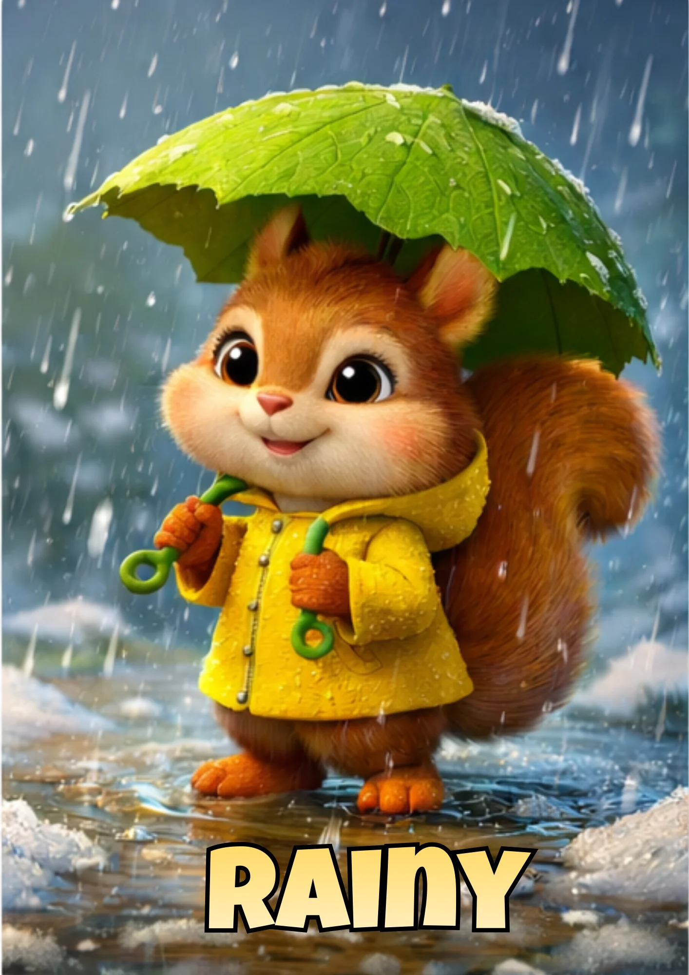 CRITTER CORNER WEATHER FLASHCARDS - Image 3